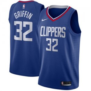 Clippers #32 Blake Griffin Blue Nike Swingman Jersey
