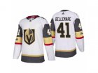 Youth Adidas Vegas Golden Knights #41 Pierre-Edouard Bellemare Authentic White Home NHL Jersey