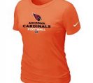 Women Arizona Cardicals Orange T-Shirt