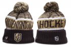 Vegas Golden Knights Team Logo Camo Cuffed Pom Knit Hat YP