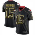 Nike Chiefs #15 Patrick Mahomes Black Shadow Legend Limited Jersey
