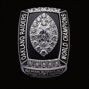 Oakland Raiders Super Bowl XI ring