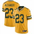 Men Nike Green Bay Packers #23 Jaire Alexander Elite Gold Rush Vapor Untouchable NFL Jersey