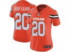 Women Nike Cleveland Browns #20 Briean Boddy-Calhoun Vapor Untouchable Limited Orange Alternate NFL Jersey