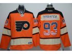 NHL Philadelphia Flyers #93 Jakub Voracek national flag jerseys