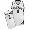 Mens Adidas Brooklyn Nets #6 Sean Kilpatrick Swingman White Home NBA Jersey