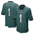 Nike Eagles #1 Andre Dillard Green Youth 2019 NFL Draft First Round Pick Vapor Untouchable Limited Jersey