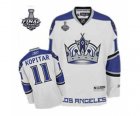 nhl jerseys los angeles kings #11 kopitar white-purple[2014 stanley cup]