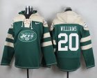 Nike New York Jets #20 Marcus Williams Green Player Pullover NFL Hoodie