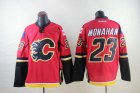 NHL Calgary Flames #23 Sean Monahan Red Stitched Jerseys