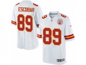 Mens Nike Kansas City Chiefs #89 Gavin Escobar Limited White NFL Jersey