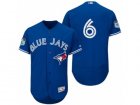Mens Toronto Blue Jays #6 Marcus Stroman 2017 Spring Training Flex Base Authentic Collection Stitched Baseball Jersey