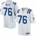 Mens Nike Indianapolis Colts #76 Joe Reitz Limited White NFL Jersey
