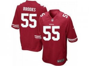 Nike NFL San Francisco 49ers #55 Ahmad Brooks Red Jerseys(Game)