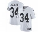 Mens Nike Oakland Raiders #34 Bo Jackson Vapor Untouchable Limited White NFL Jersey