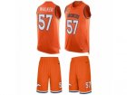 Mens Nike Denver Broncos #57 Demarcus Walker Limited Orange Tank Top Suit NFL Jersey