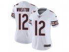 Women Nike Chicago Bears #12 Markus Wheaton Vapor Untouchable Limited White NFL Jersey