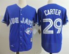 Blue Jays #29 Joe Carter Blue 1993 Cooperstown Collection Jersey