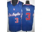 nba Los Angeles Clippers #3 Chris Paul blue(Revolution 30)