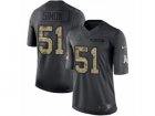Mens Nike Indianapolis Colts #51 John Simon Limited Black 2016 Salute to Service NFL Jersey