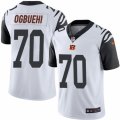 Mens Nike Cincinnati Bengals #70 Cedric Ogbuehi Limited White Rush NFL Jersey