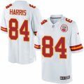 Mens Nike Kansas City Chiefs #84 Demetrius Harris Limited White NFL Jersey