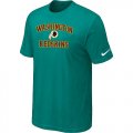 Washington Redskins Heart & Soul Green T-Shirt