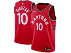 Men Nike Toronto Raptors #10 DeMar DeRozan Red Stitched NBA Swingman Jersey