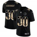 Nike Steelers #30 James Conner Black Statue Of Liberty Limited Jersey