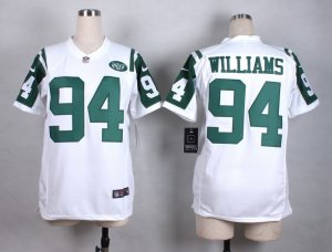 Women Nike Nike New York Jets #94 Leonard Williams white jerseys