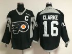 NHL Philadelphia Flyers #16 Bobby Clarke black jerseys