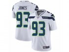 Mens Nike Seattle Seahawks #93 Nazair Jones Vapor Untouchable Limited White NFL Jersey