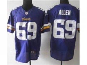 2013 Nike NFL Minnesota Vikings #69 Jared Allen purple Jerseys(Elite)