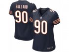 Women Nike Chicago Bears #90 Jonathan Bullard Game Navy Blue Team Color NFL Jersey