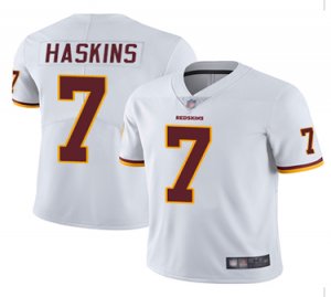 Nike Redskins #7 Dwayne Haskins White 2019 NFL Draft First Round Pick Vapor Untouchable