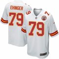 Mens Nike Kansas City Chiefs #79 Parker Ehinger Game White NFL Jersey