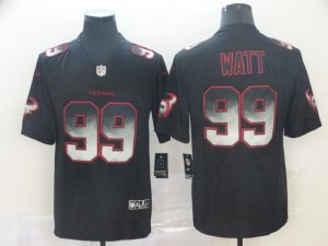 Nike Texans #99 J.J. Watt Black Arch Smoke Vapor Untouchable Limited Jersey