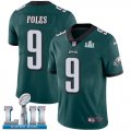 Youth Nike Eagles #9 Nick Foles Green 2018 Super Bowl LII Vapor Untouchable Player Limited Jersey