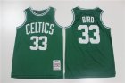 Celtics #33 Larry Bird Green 1985-86 Hardwood Classics Jersey