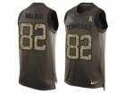 Nike Tennessee Titans #82 Delanie Walker Limited Green Salute to Service Tank Top NFL Jersey