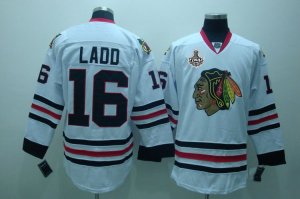 nhl chicago blackhawks #16 ladd white(2010 stanley cup)