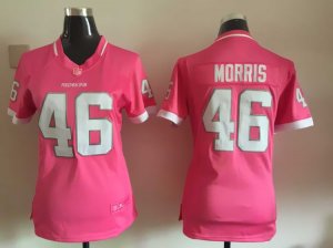 2015 Women Nike Washington Redskins #46 Alfred Morris pink jerseys