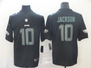 Nike Eagles #10 DeSean Jackson Black Impact Rush Limited Jersey