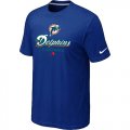 Miami Dolphins Critical Victory Blue T-Shirt