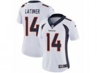 Women Nike Denver Broncos #14 Cody Latimer Vapor Untouchable Limited White NFL Jersey