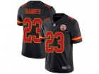 Nike Kansas City Chiefs #23 Phillip Gaines Limited Black Rush NFL Jersey