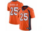 Mens Nike Denver Broncos #25 Chris Harris Jr Vapor Untouchable Limited Orange Team Color NFL Jersey