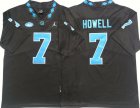 North Carolina Tar Heels #7 Sam Howell Black College Football Jersey