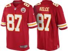 Men Kansas City Chiefs #87 Travis Kelce Red Color Rush Limited Jersey