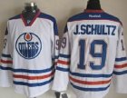 nhl Edmonton Oilers # 19 Justin Schultz white jersey